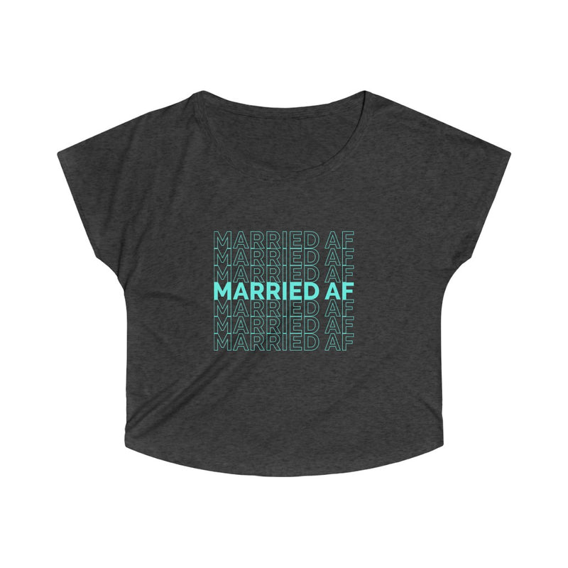 Married AF Women's Tri-Blend Tee